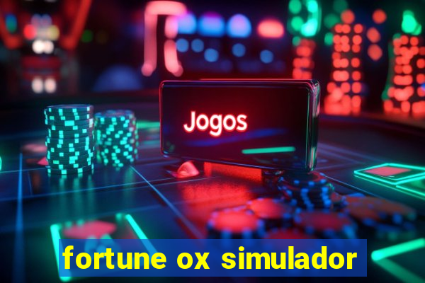 fortune ox simulador